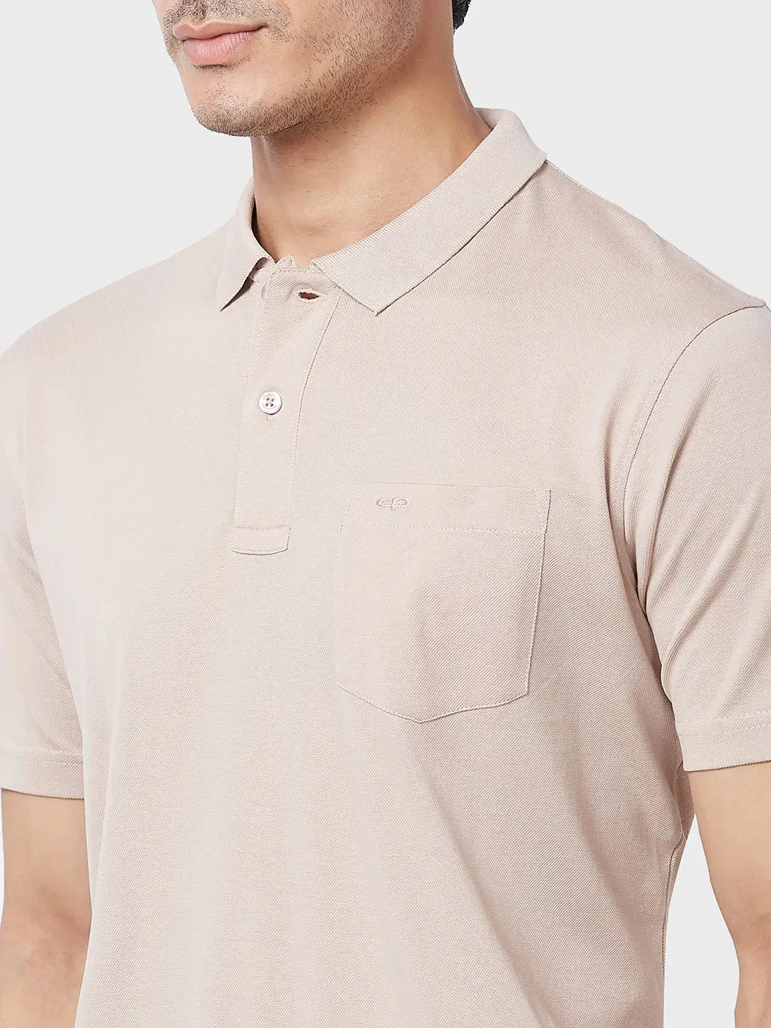 Men Classic Fit White T-Shirt