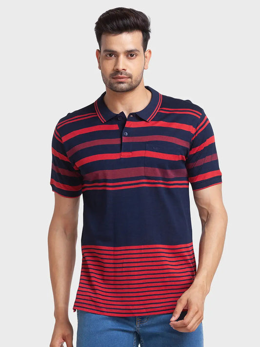 Men Regular Fit White Polo