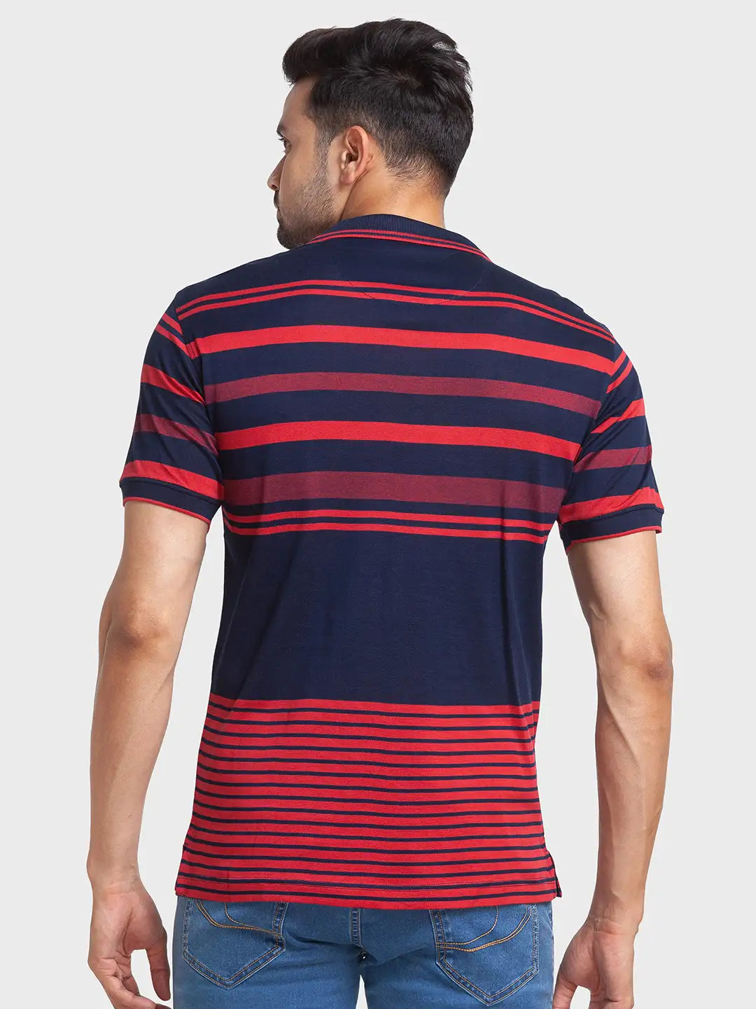 Men Regular Fit White Polo