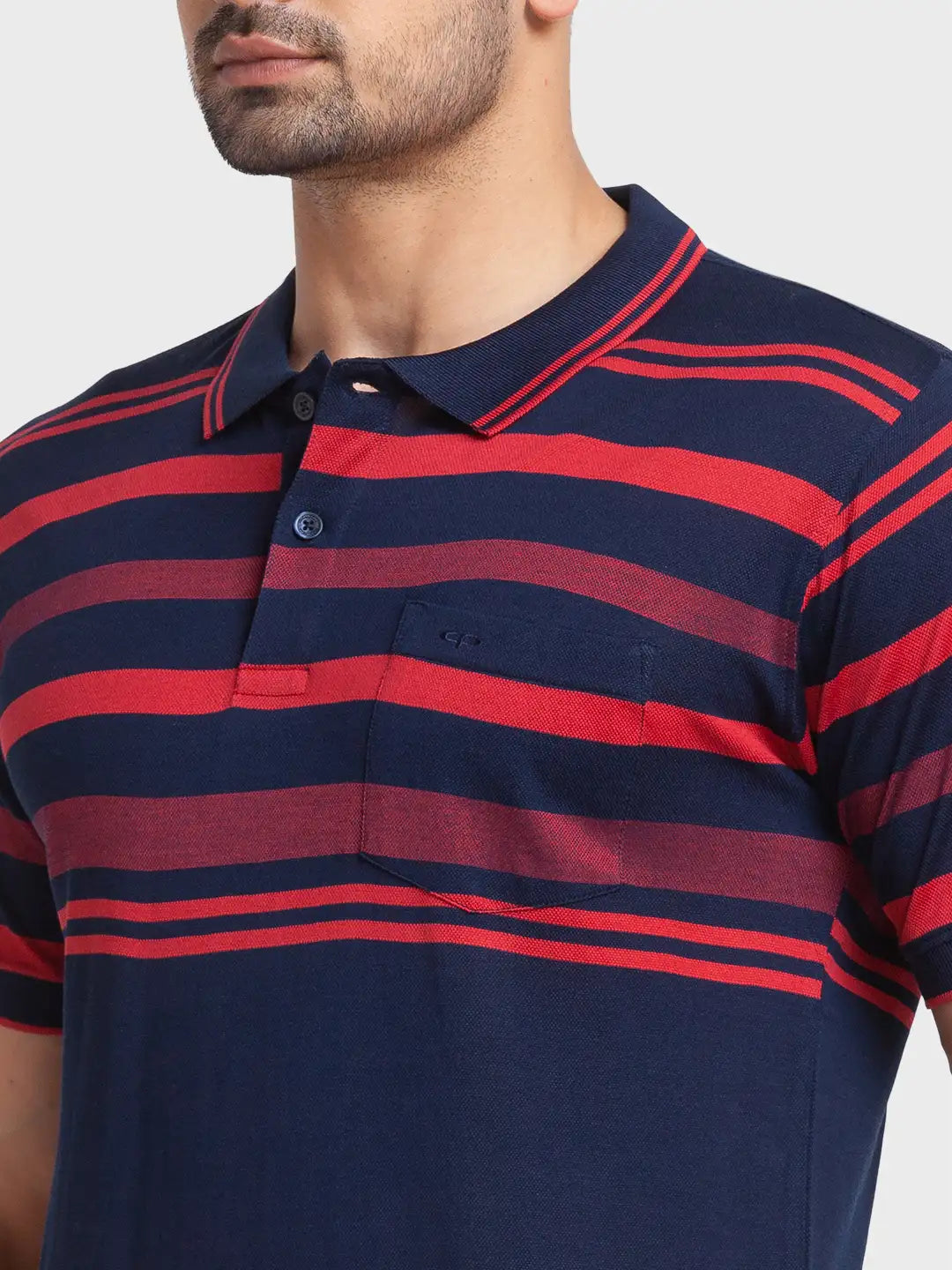Men Regular Fit White Polo