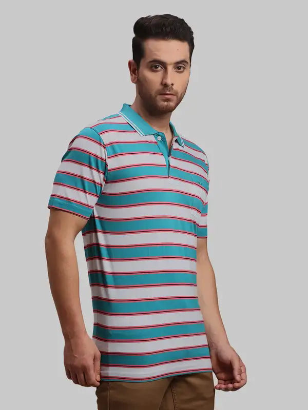 Men Classic Fit Orange T-Shirt