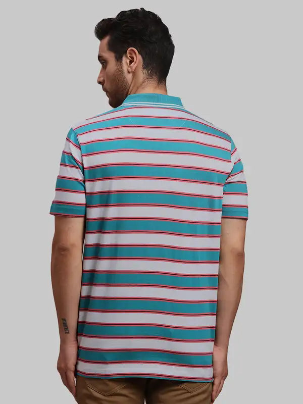 Men Classic Fit Orange T-Shirt