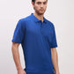Colorplus Men Red Solid Classic Fit Cotton Half Sleeve T-Shirt