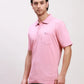 Colorplus Men Blue Solid Classic Fit Cotton Half Sleeve T-Shirt