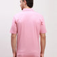 Colorplus Men Blue Solid Classic Fit Cotton Half Sleeve T-Shirt