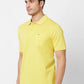 ColorPlus Men Navy Solid Tailored Cotton Full Sleeve T-Shirt