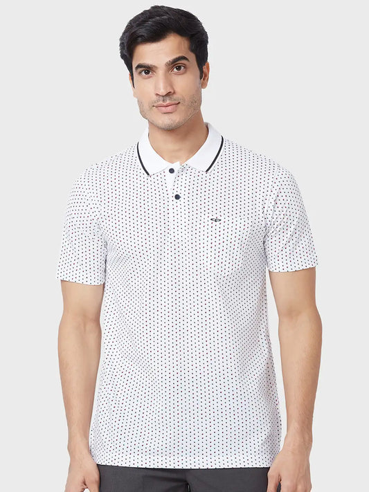 Men Classic Fit Maroon T-Shirt