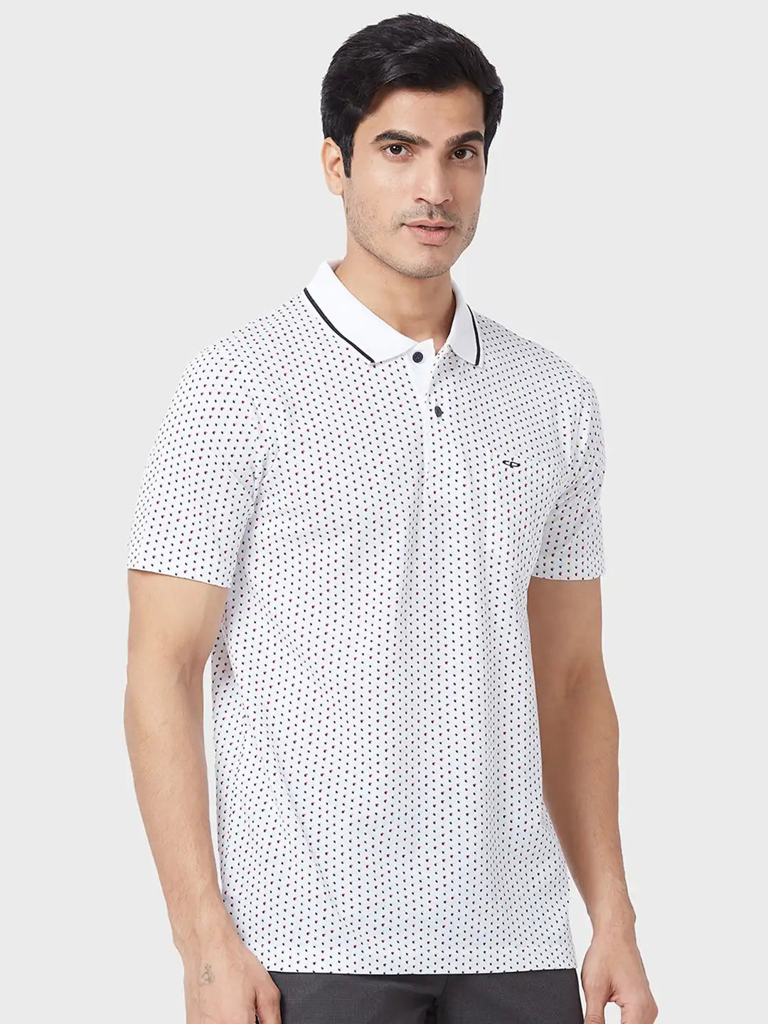 Men Classic Fit Maroon T-Shirt