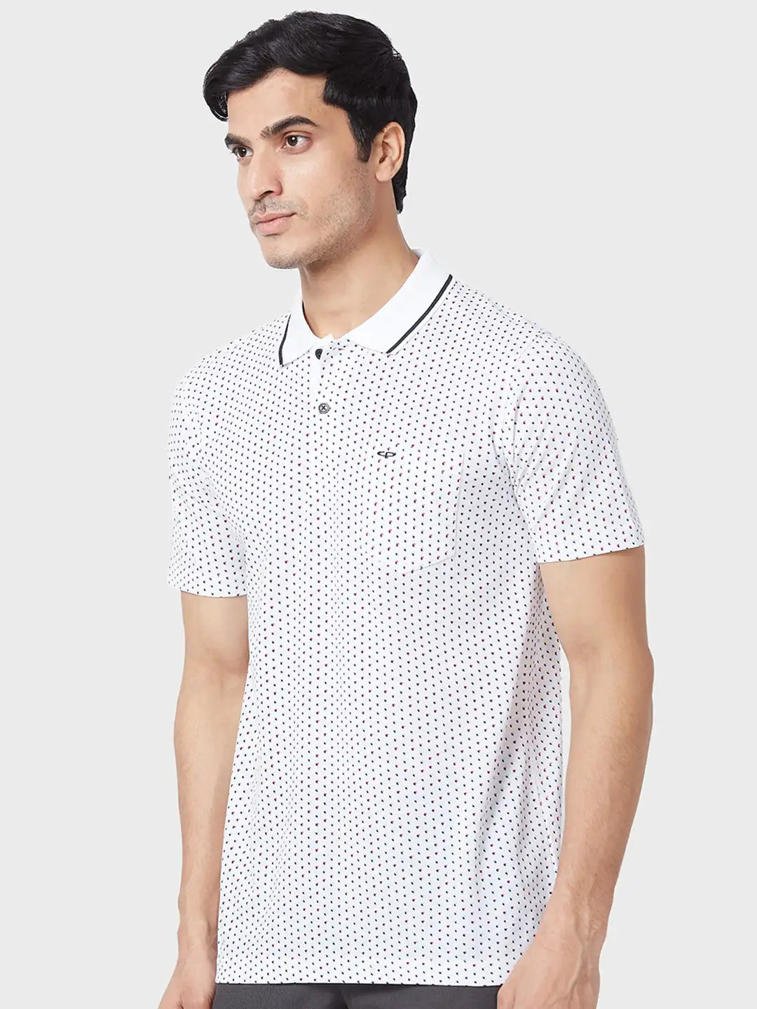 Men Classic Fit Maroon T-Shirt