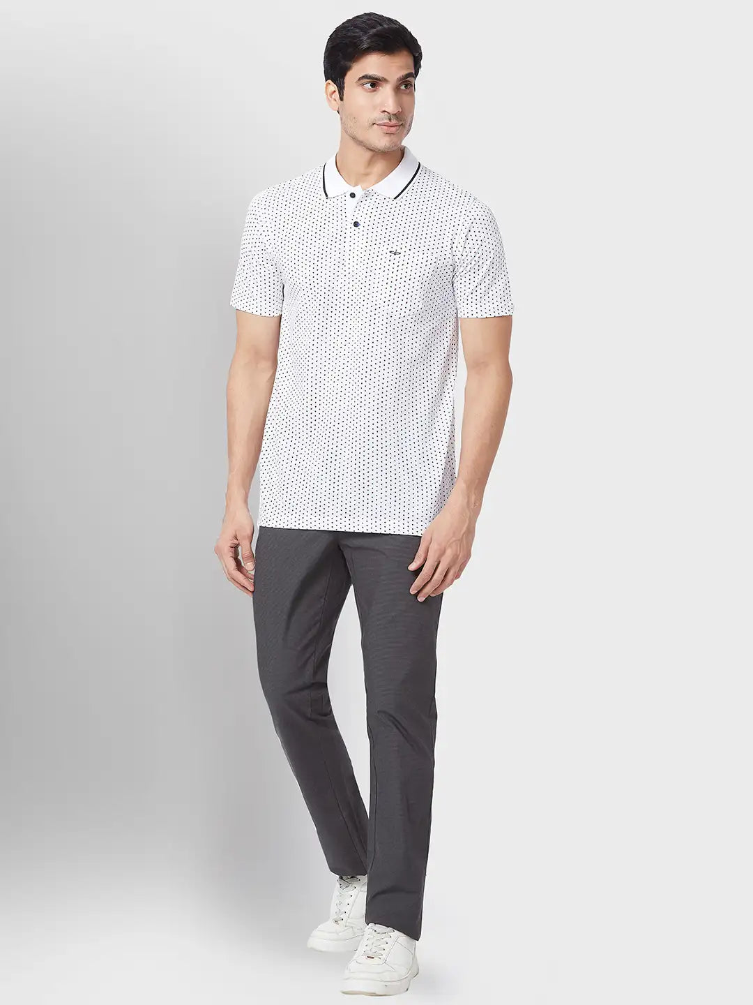 Men Classic Fit Maroon T-Shirt