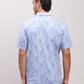 ColorPlus Men Red Print Tailored Fit Cotton Full Sleeve Shirts