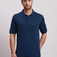 Men Black Classic Fit Solid Cotton Half Sleeve T-Shirt
