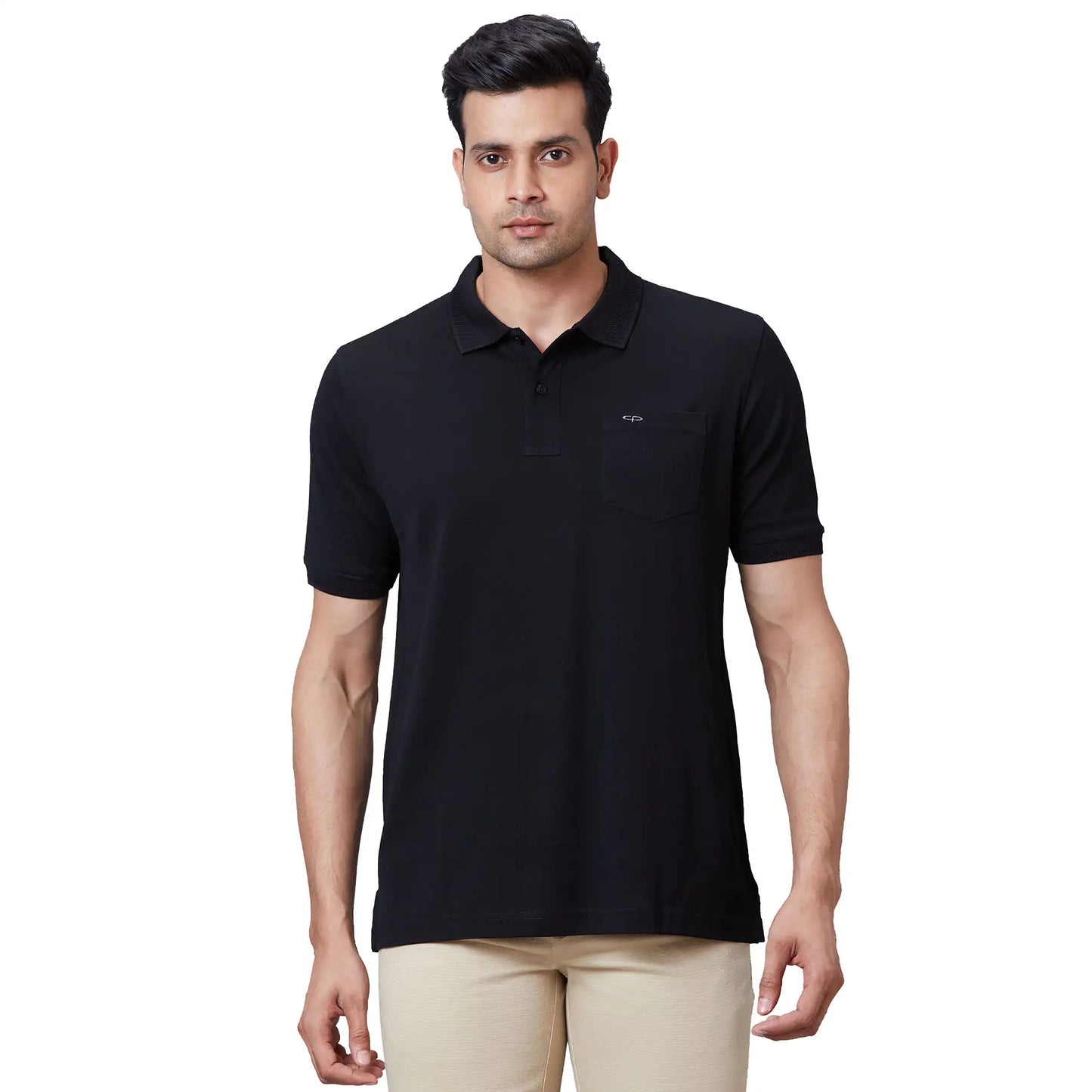 Men Maroon Classic Fit Solid Cotton Half Sleeve T-Shirt