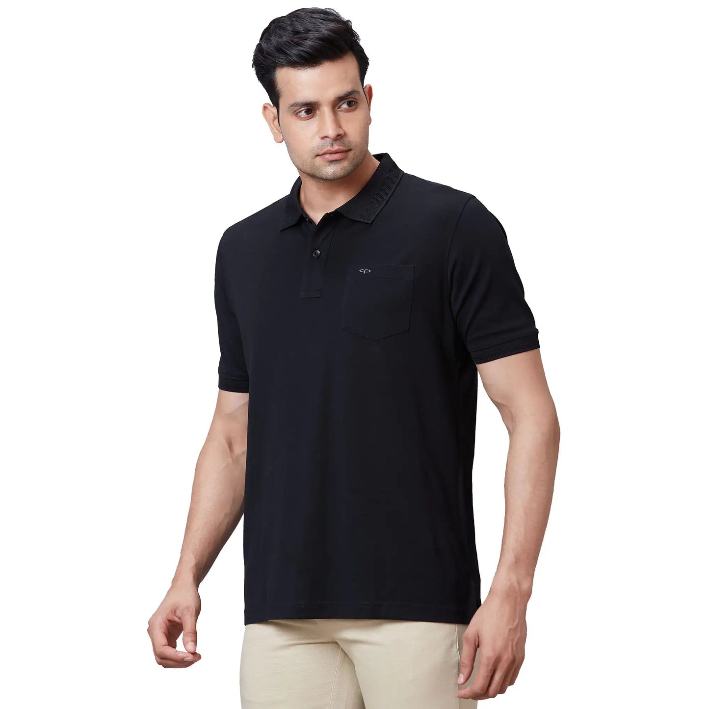 Men Maroon Classic Fit Solid Cotton Half Sleeve T-Shirt