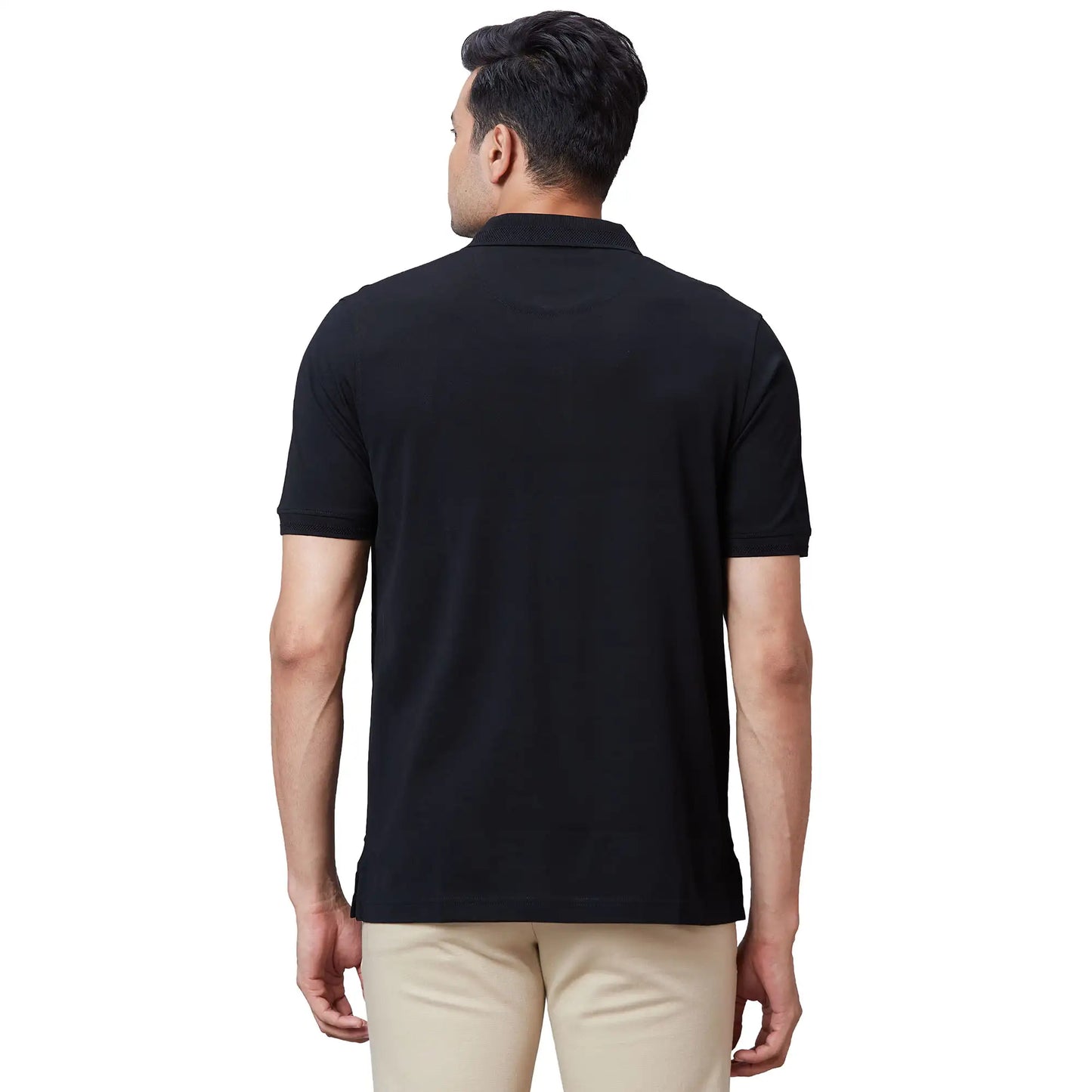 Men Maroon Classic Fit Solid Cotton Half Sleeve T-Shirt