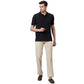 Men Maroon Classic Fit Solid Cotton Half Sleeve T-Shirt