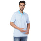 ColorPlus Men Orange Print Comfort Fit Cotton Half Sleeve T-Shirt