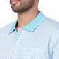 ColorPlus Men Orange Print Comfort Fit Cotton Half Sleeve T-Shirt