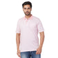ColorPlus Men Violet Print Comfort Fit Cotton Half Sleeve T-Shirt
