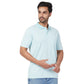 ColorPlus Men Navy Print Comfort Fit Cotton Half Sleeve T-Shirt