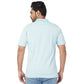 ColorPlus Men Navy Print Comfort Fit Cotton Half Sleeve T-Shirt
