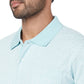 ColorPlus Men Navy Print Comfort Fit Cotton Half Sleeve T-Shirt