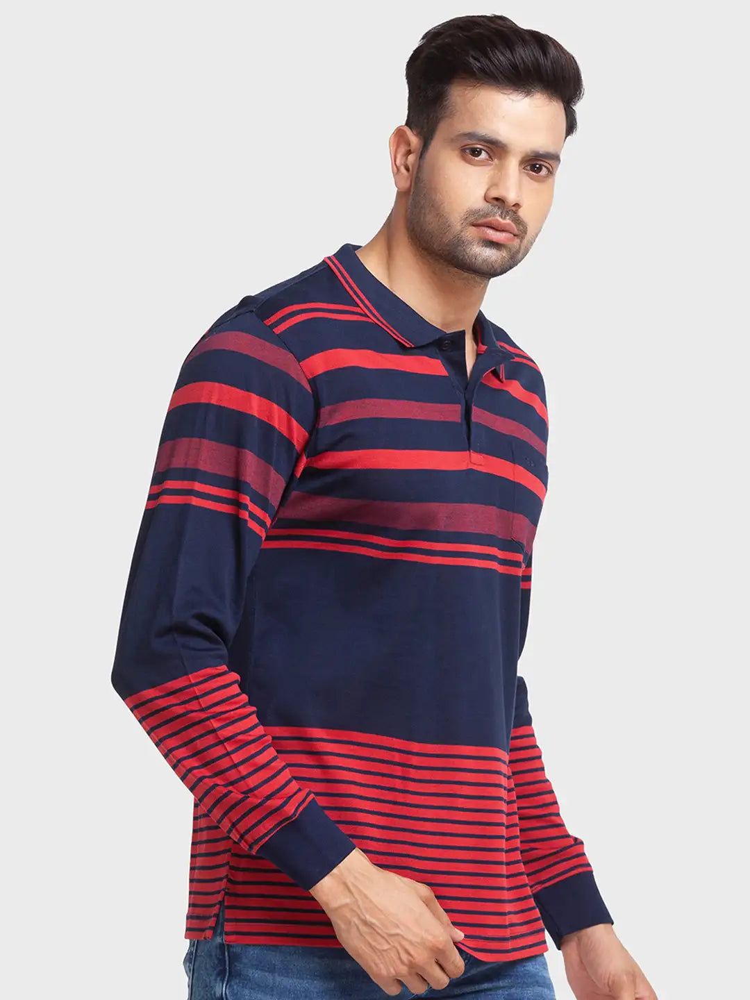 Men Tailored Fit White Polo