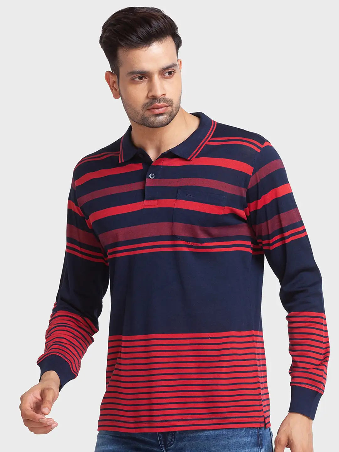 Men Tailored Fit White Polo
