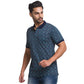Men Tailored Fit Dark Blue Polo