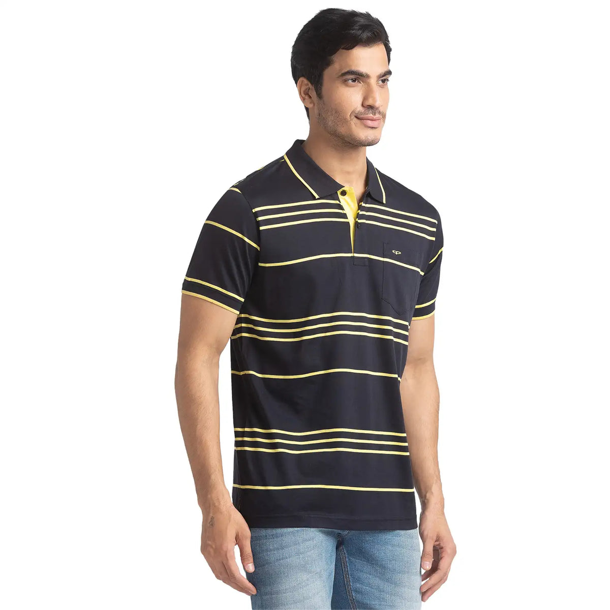Men Tailored Fit Red Polo