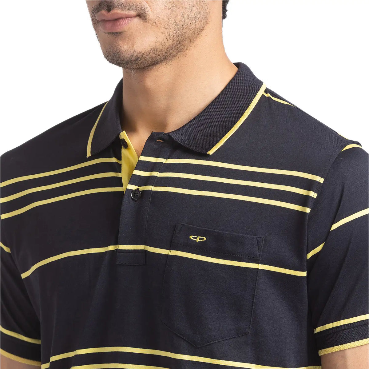 Men Tailored Fit Red Polo
