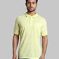 Casual Slim Fit Yellow T-Shirt