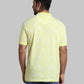 Casual Slim Fit Yellow T-Shirt