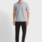 Men Tailored Fit Black Polo