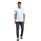 Men Tailored Fit Navy Polo