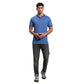Men Tailored Fit Dark Maroon Polo