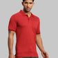 Men Tailored Fit Light Blue Polo