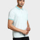 Men Tailored Fit Navy Polo