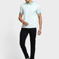 Men Tailored Fit Navy Polo