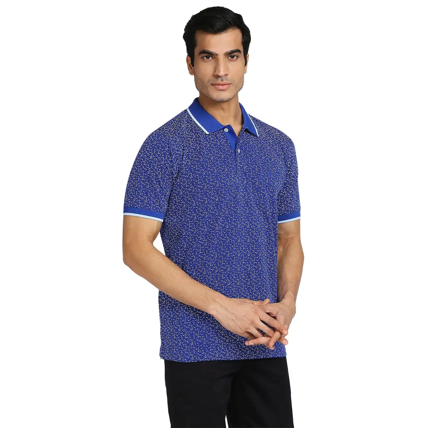 Men Tailored Fit Medium Yellow Polo