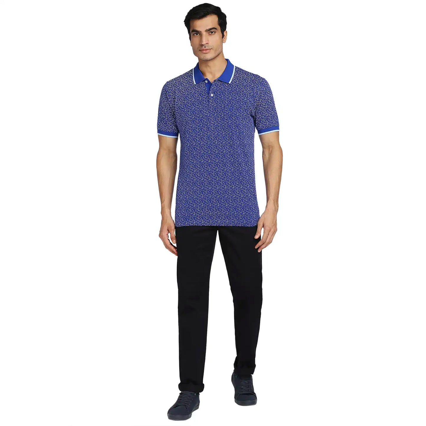 Men Tailored Fit Medium Yellow Polo