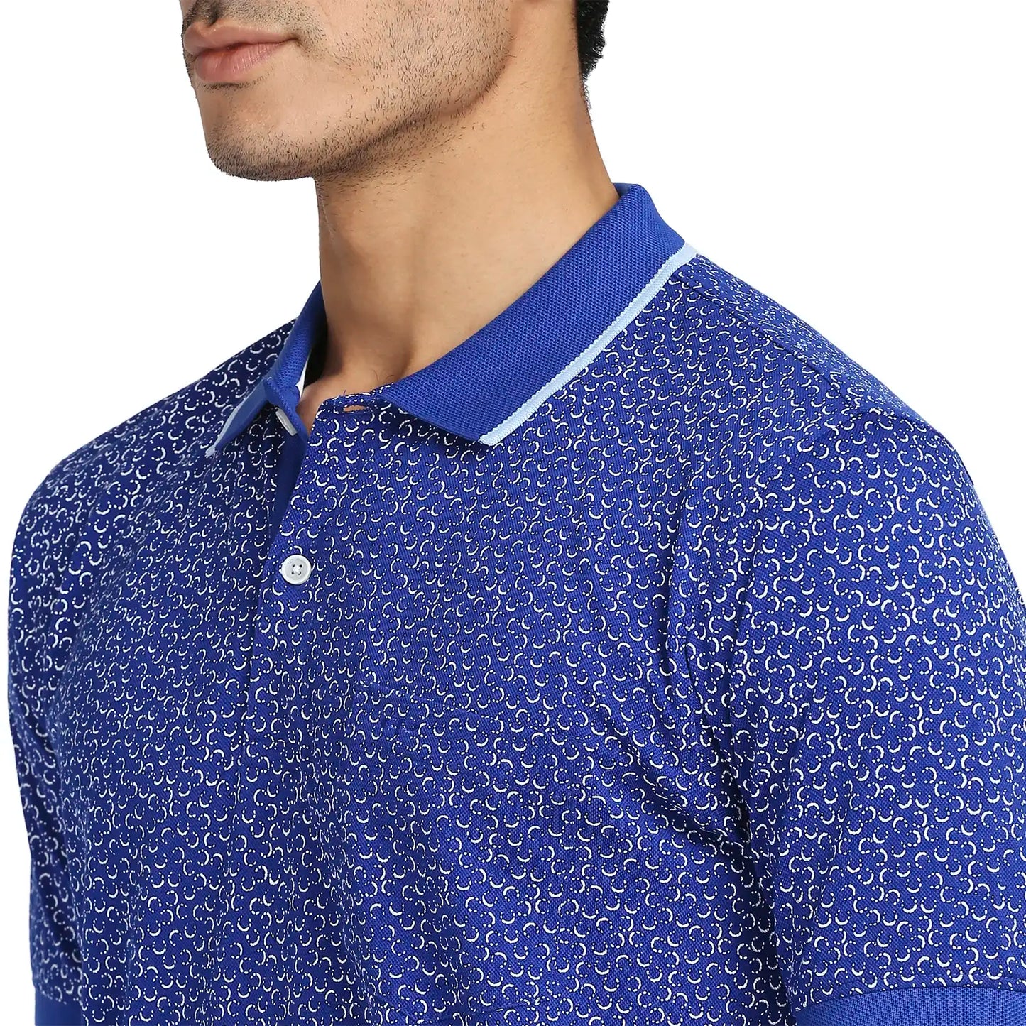 Men Tailored Fit Medium Yellow Polo