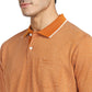 Men Tailored Fit Blue Polo