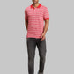 Men Tailored Fit Light Brown Polo