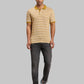 Men Tailored Fit Medium Red Polo