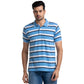 Men Tailored Fit Blue Polo