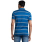Men Tailored Fit Light Blue Polo