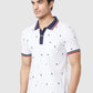 Men Tailored Fit Navy T-Shirt
