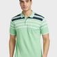 Men Tailored Fit Pink Polo