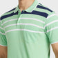 Men Tailored Fit Pink Polo